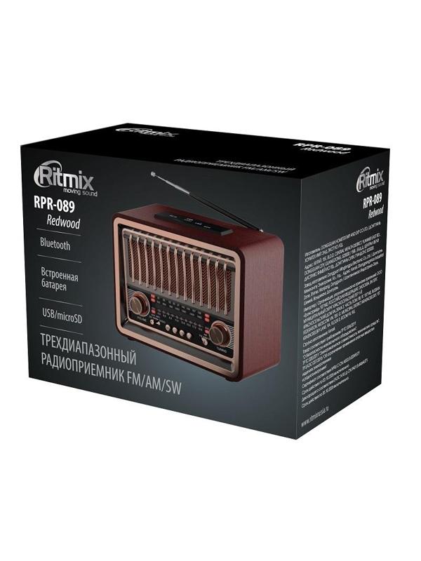 Радиоприемник Ritmix RPR-089 Redwood