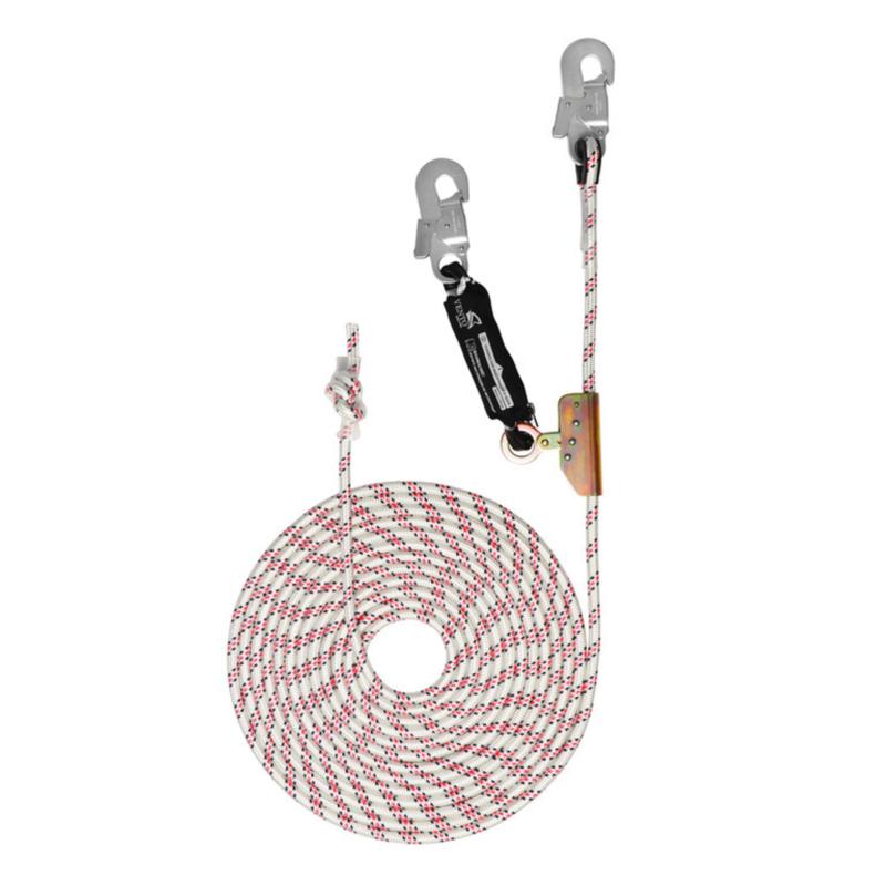 Зажим на гибкой анкерной линии 20м vnt 087