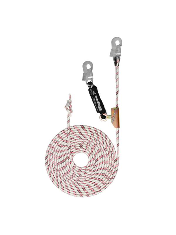 Зажим на гибкой анкерной линии 20м vnt 087