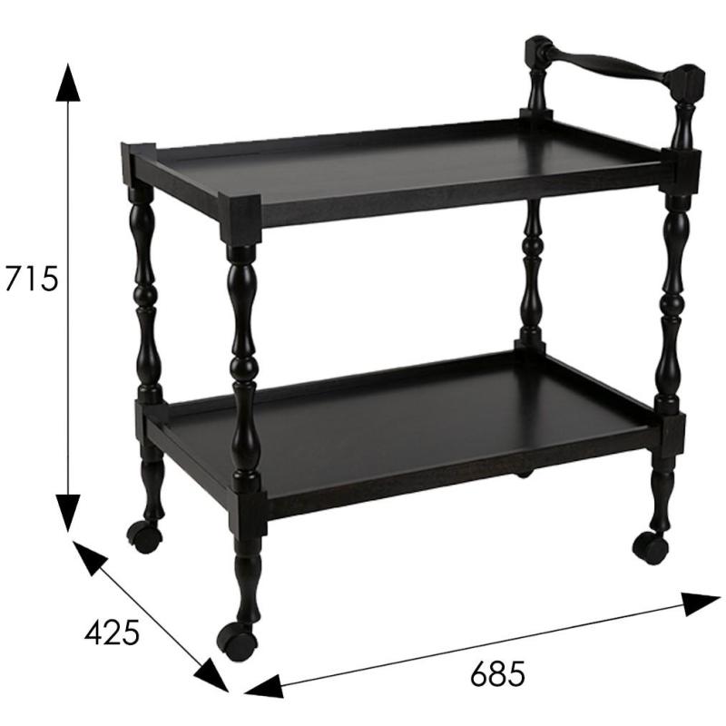 Стол сервировочный ME_Бридж (2094) венге