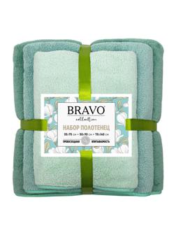 Набор полотенец НВ Сванк м0854_34 35x75+50x90+70x140 мятн