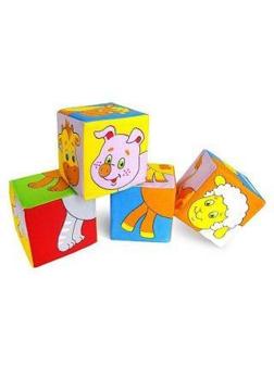 Кубики Мякиши Животные 2