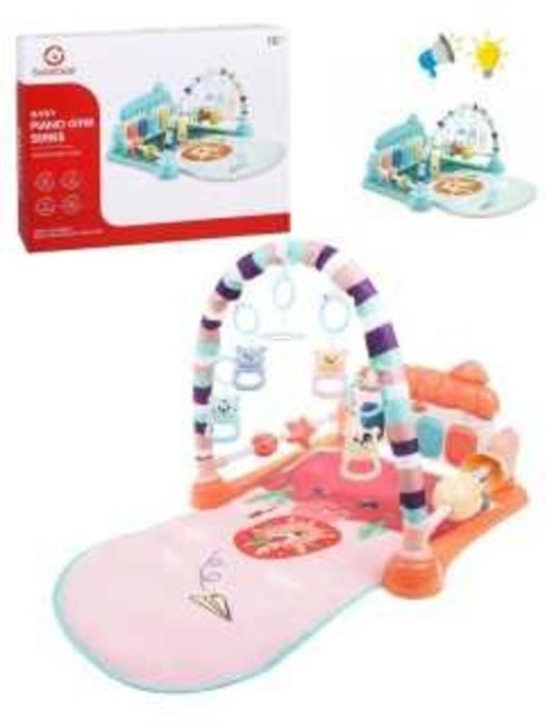 ДЕФЕКТ УПАКОВКИ Коврик развивающий, звук, эл.пит. ААх3 не вх.в компл., кор.