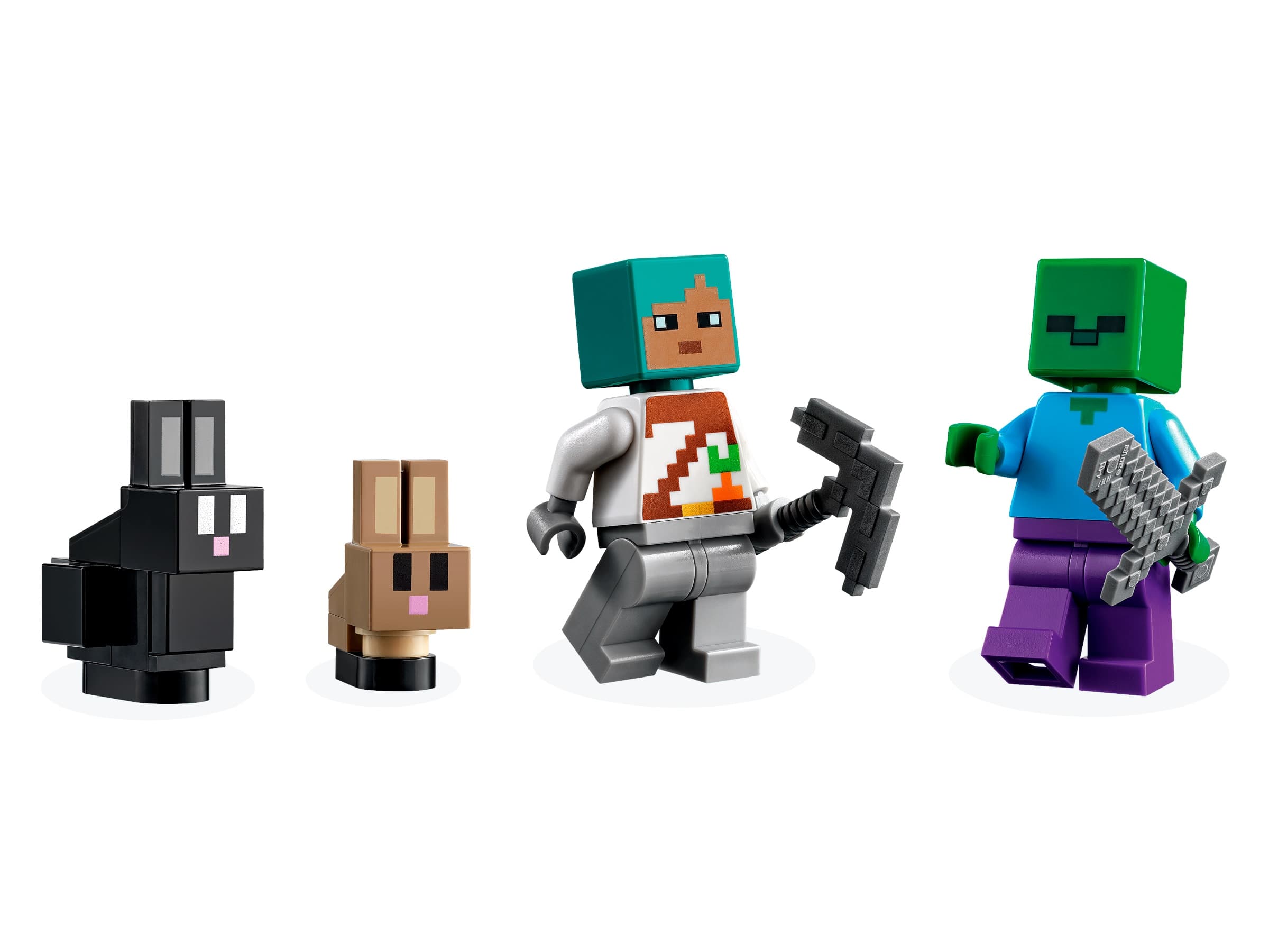 Конструктор «Кроличье ранчо» 1080 (Minecraft 21181) / 340 детали