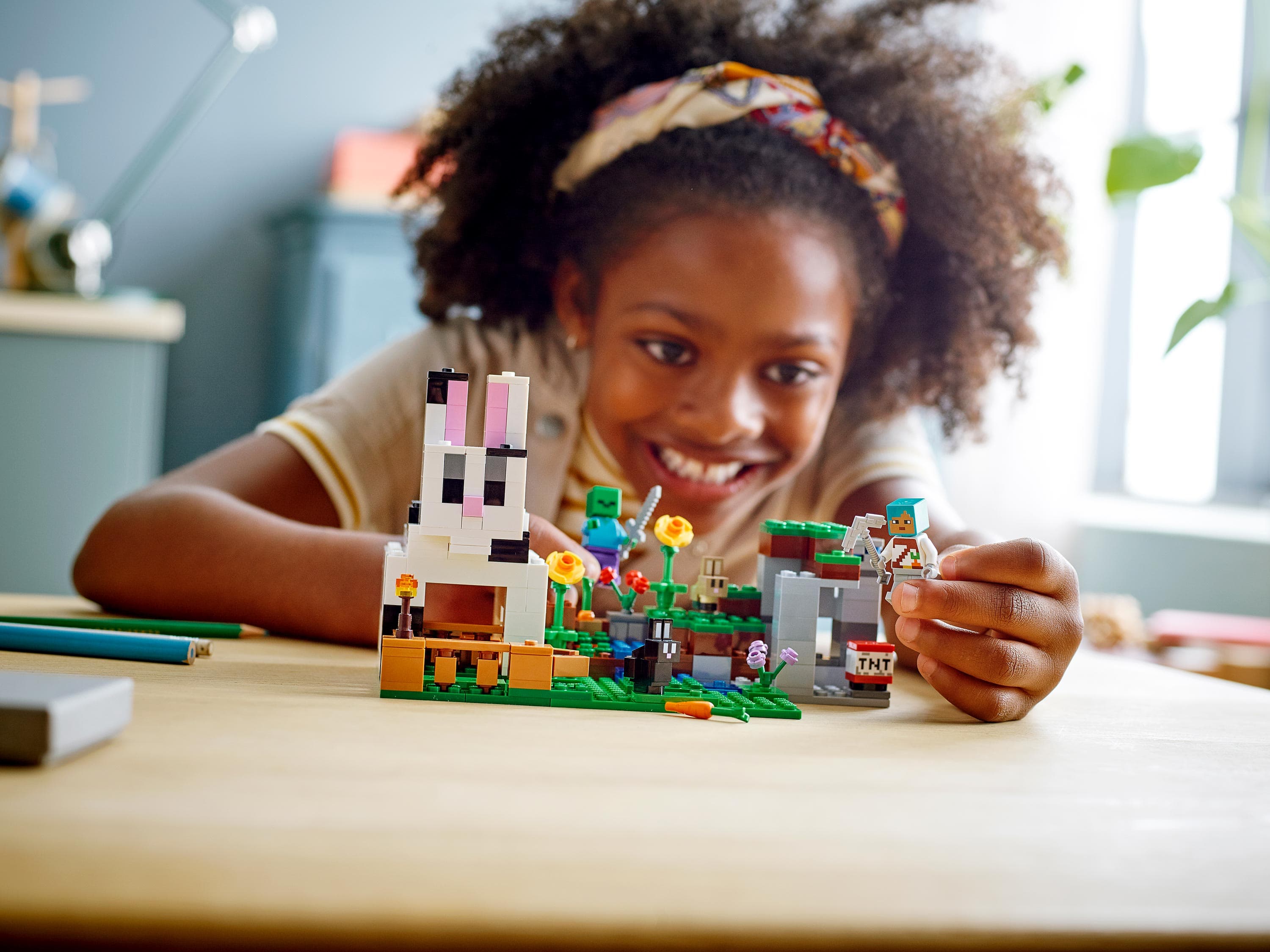 Конструктор «Кроличье ранчо» 1080 (Minecraft 21181) / 340 детали