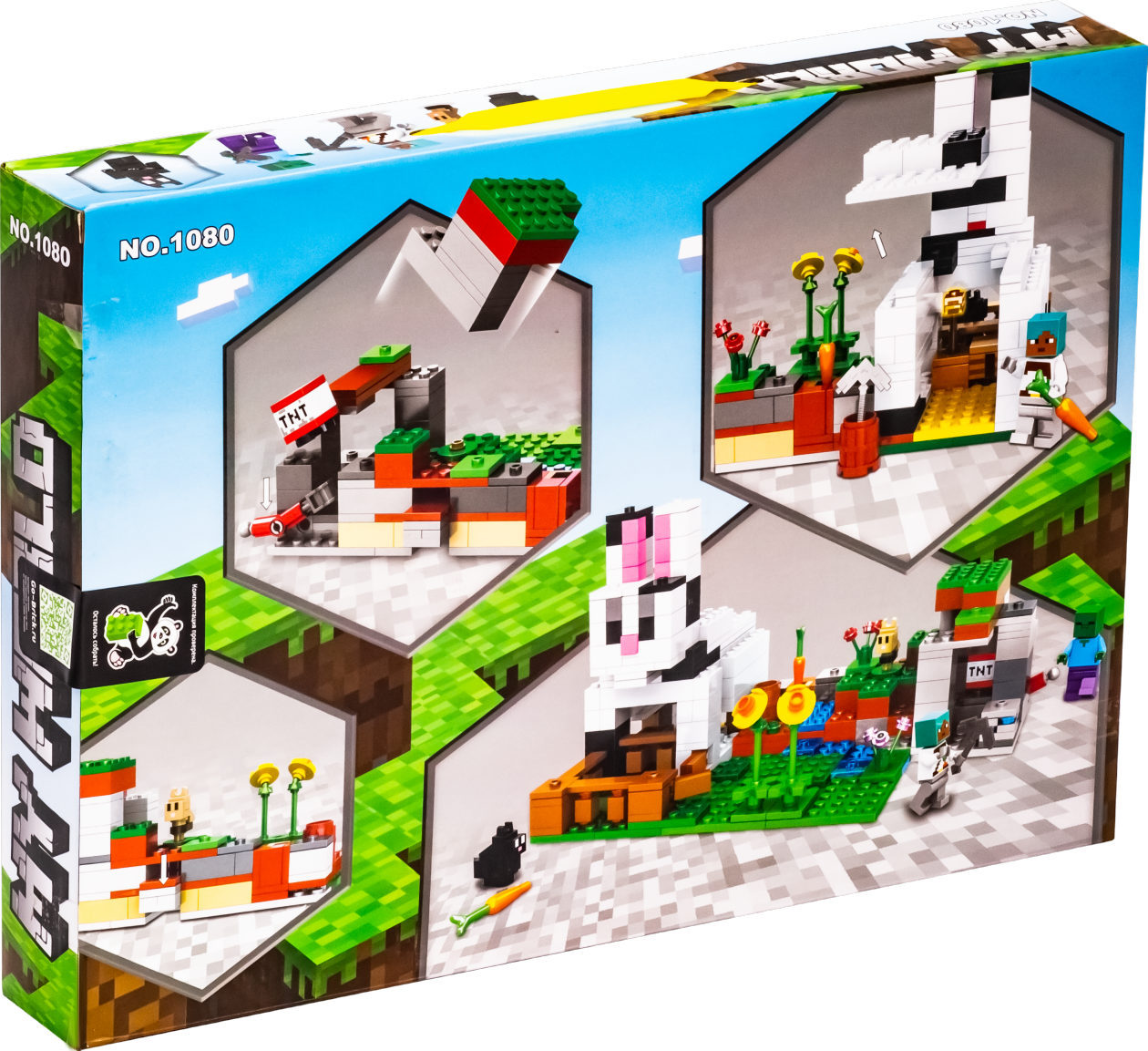 Конструктор «Кроличье ранчо» 1080 (Minecraft 21181) / 340 детали