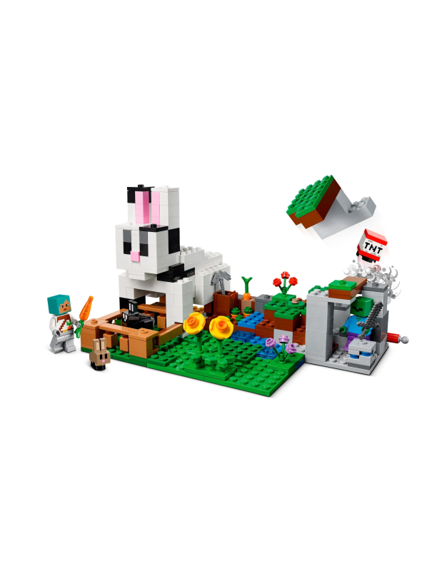 Конструктор «Кроличье ранчо» 1080 (Minecraft 21181) / 340 детали