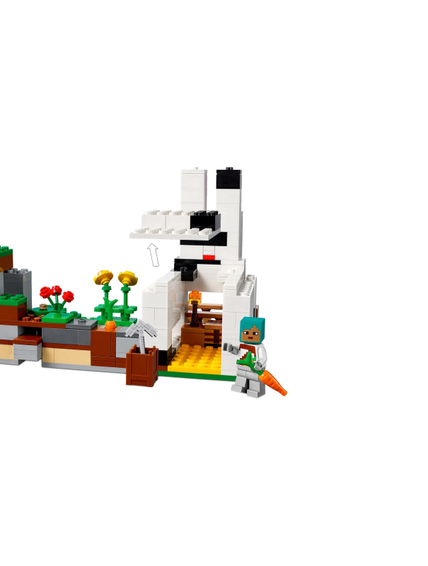 Конструктор «Кроличье ранчо» 1080 (Minecraft 21181) / 340 детали