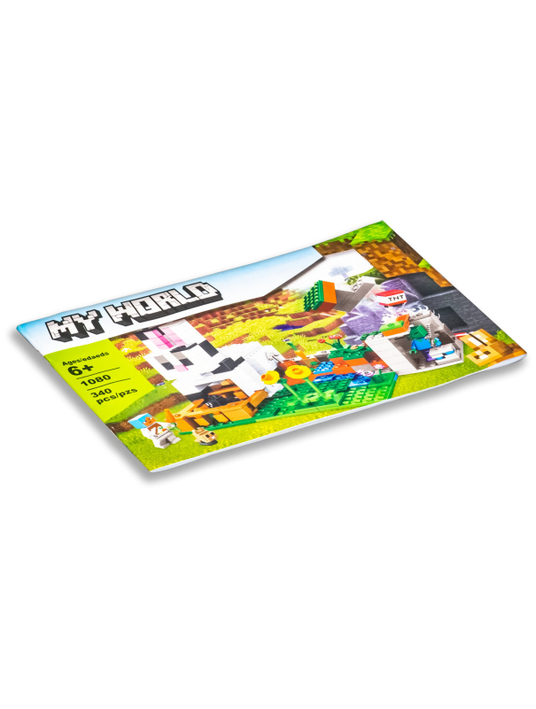 Конструктор «Кроличье ранчо» 1080 (Minecraft 21181) / 340 детали