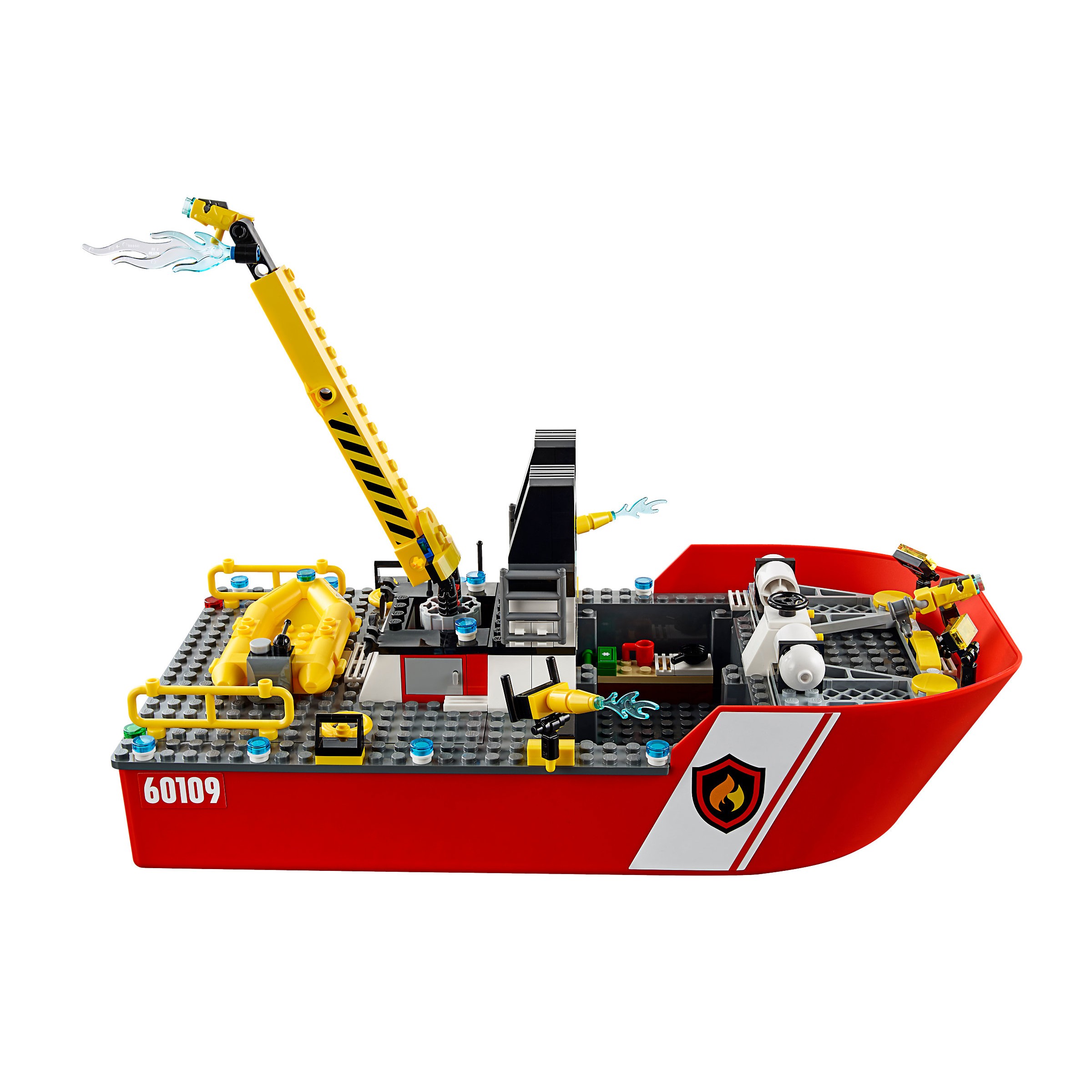 Конструктор «Пожарный катер» 66116 (City 60109) / 412 деталей