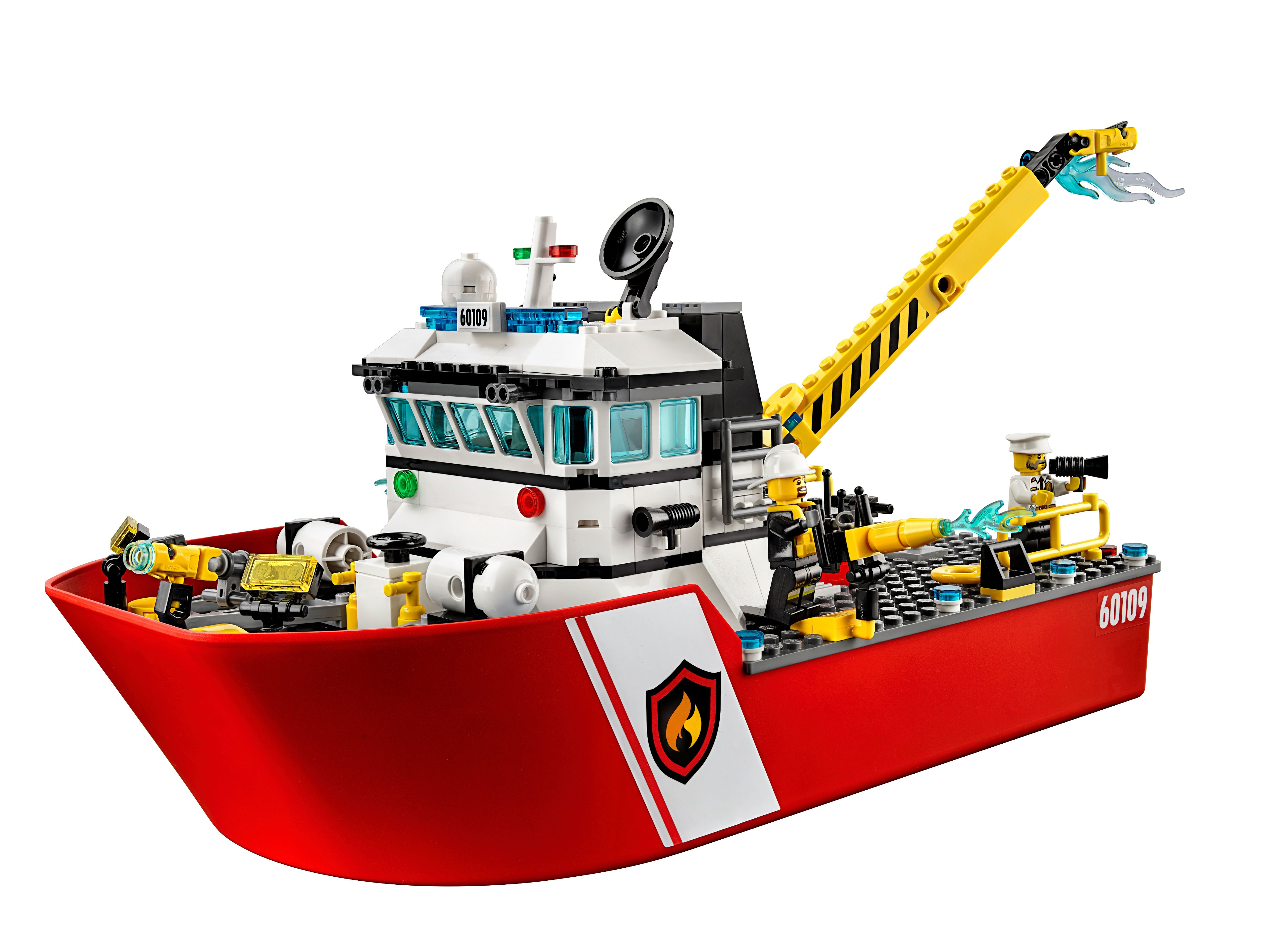 Конструктор «Пожарный катер» 66116 (City 60109) / 412 деталей