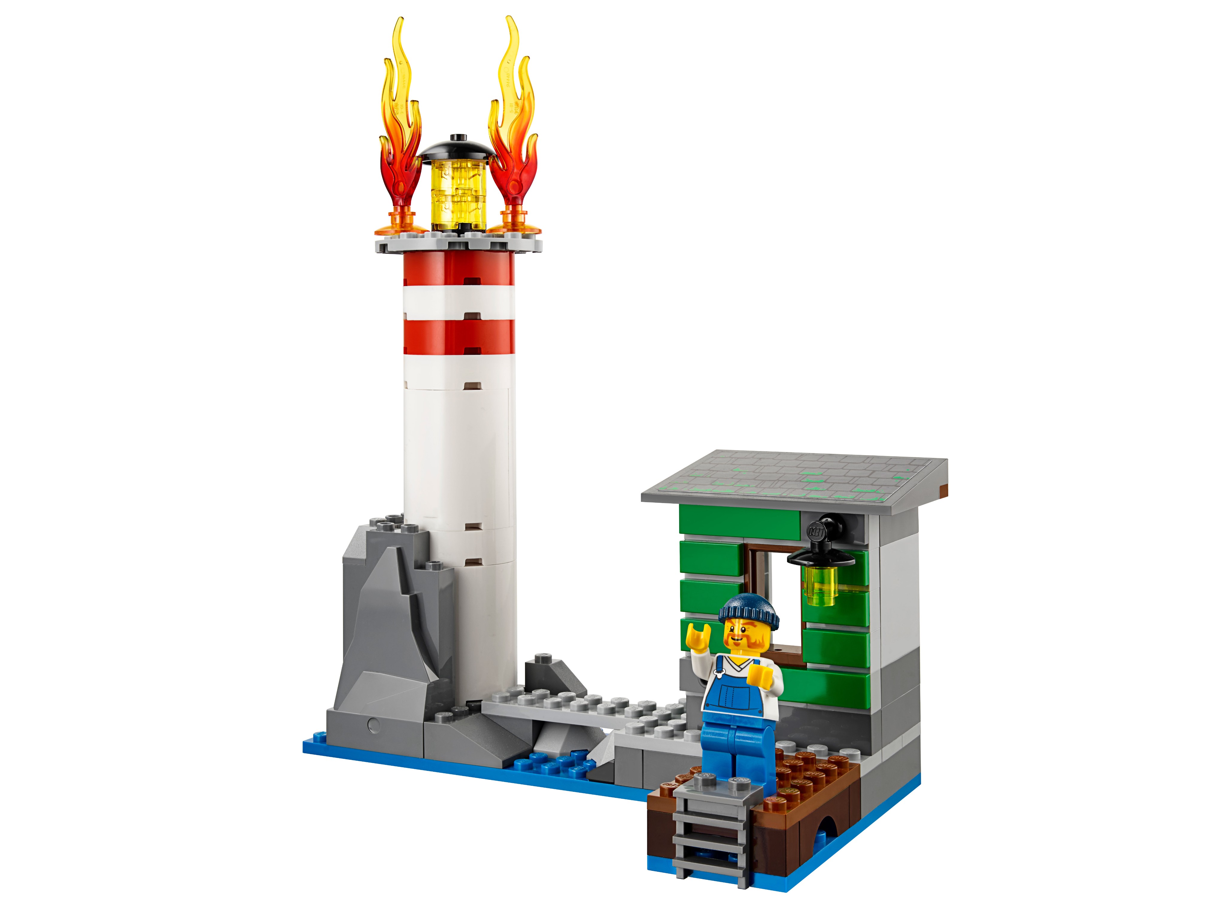 Конструктор «Пожарный катер» 66116 (City 60109) / 412 деталей