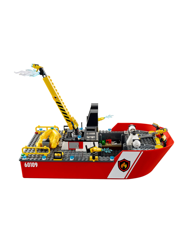 Конструктор «Пожарный катер» 66116 (City 60109) / 412 деталей