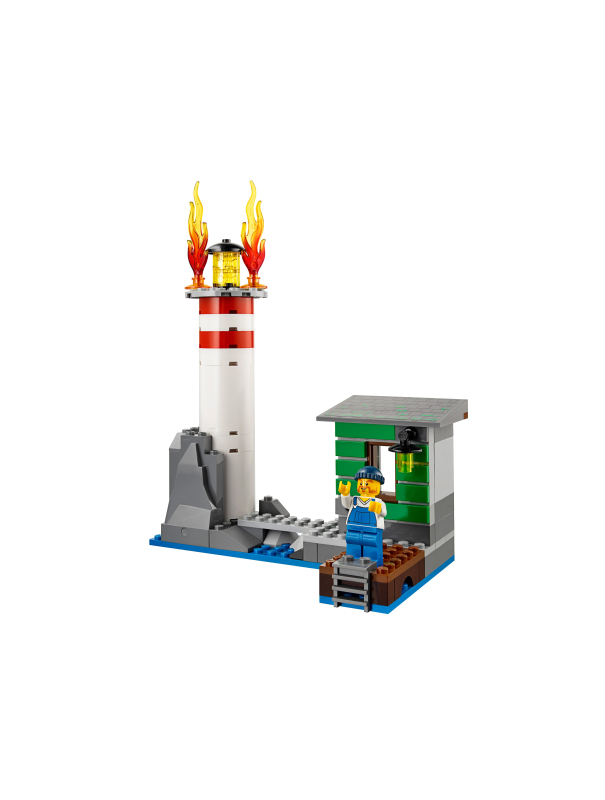 Конструктор «Пожарный катер» 66116 (City 60109) / 412 деталей