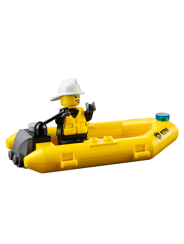 Конструктор «Пожарный катер» 66116 (City 60109) / 412 деталей