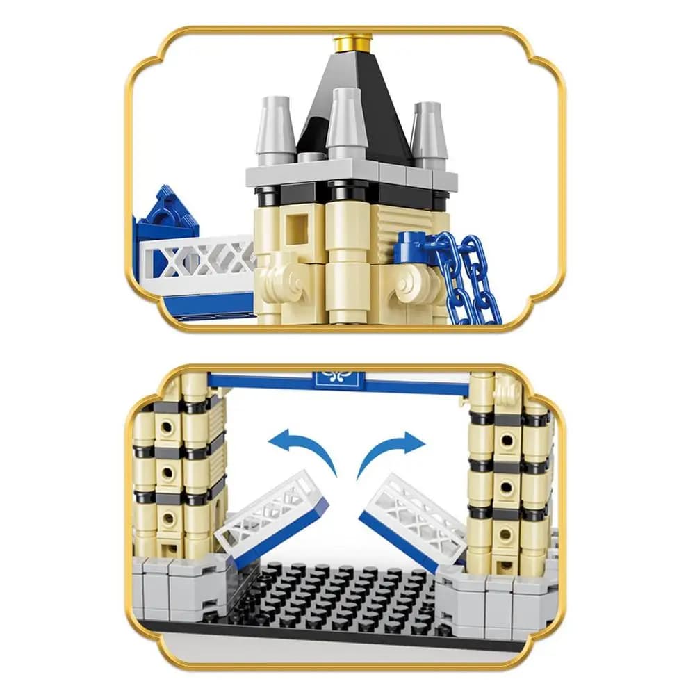 Конструктор BBlock «Архитектура: Тауэрский мост» XJ-9836B / 337 деталей