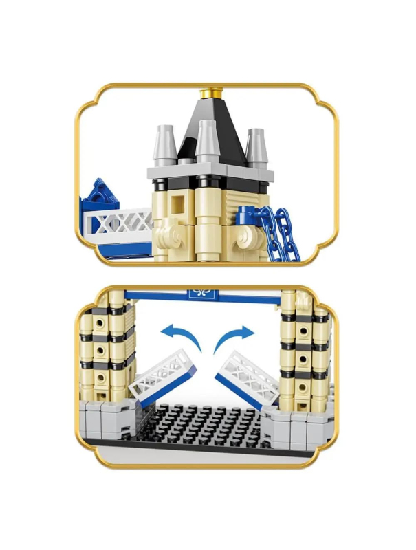 Конструктор BBlock «Архитектура: Тауэрский мост» XJ-9836B / 337 деталей