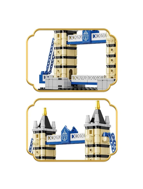 Конструктор BBlock «Архитектура: Тауэрский мост» XJ-9836B / 337 деталей