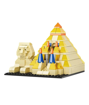 Конструктор BBlock «Архитектура: Пирамида» XJ-9836A / 315 деталей