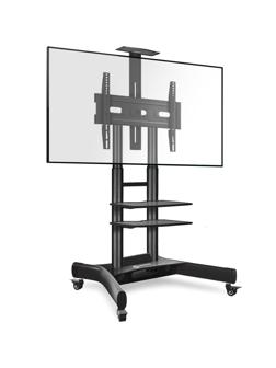 Стойка Onkron для телевизора с кронштейном 40-70, мобильная, черн TS1552