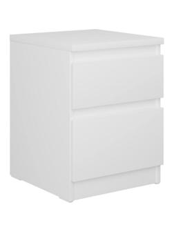 Тумба ШС_Кастор 2 ящика белая