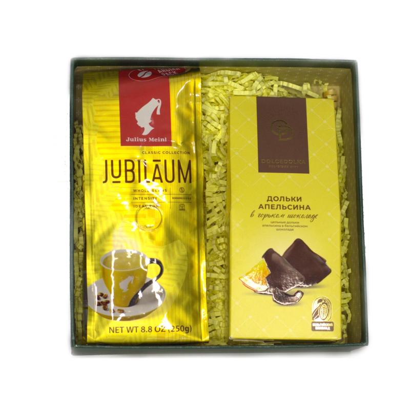 Набор подарочный Азбука праздника Кофе с шоколадом