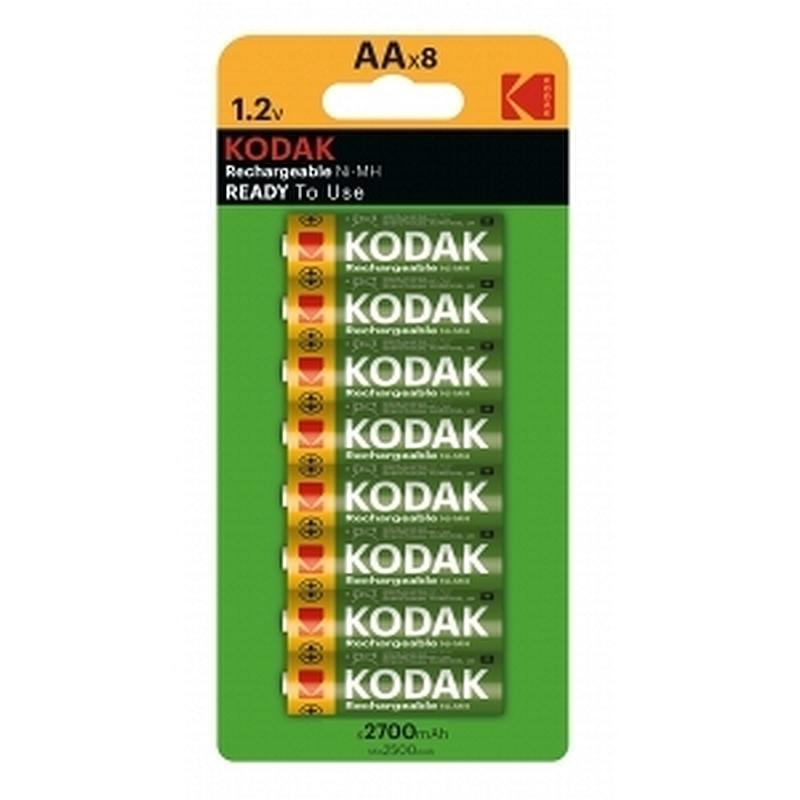 Аккумулятор Kodak HR6-8BL 2700mAh (8шт/бл) (30425538-RU1)