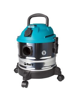 Пылесос строительный BORT BSS-1015, 1250Вт, 15л, сух/влаж уборка (98297041)