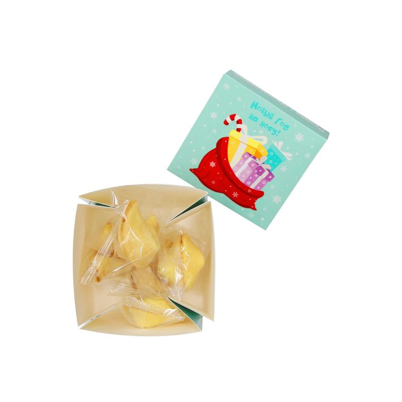 Печенье с предсказаниями 'Санта', 5шт, 35 г, НГ, арт.6351