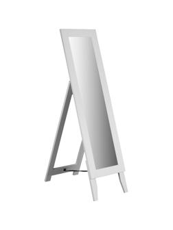 Зеркало МЕ_напольное BeautyStyle (8306) 1 белый 138 см х35 см