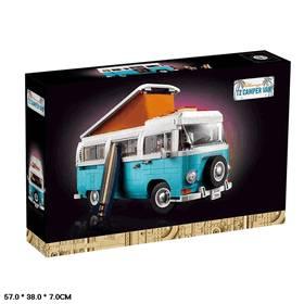 ГТ2111 Конструктор Конструктор Фургон Volkswagen T2 Camper 2207 деталей. 57х38х7 см. (24)T2111