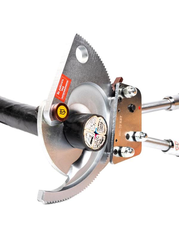 Ножницы секторные КВТ для резки бронированных кабелей 53053