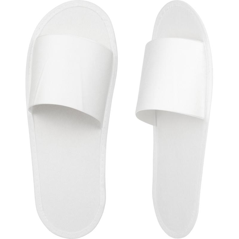 Тапочки одноразовые спанбонд, отк.мыс, спанбонд/картон 2мм 150пар/уп