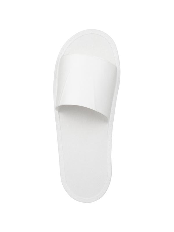 Тапочки одноразовые спанбонд, отк.мыс, спанбонд/картон 2мм 150пар/уп