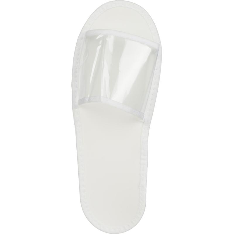 Тапочки одноразовые для душа/бас.ПВХ,отк.мыс, Эва 3мм 150пар/уп