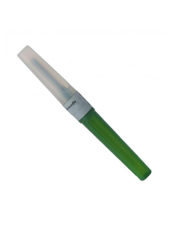 Игла двусторонняя 21G (0,8х25мм) зеленая Lind-Vac 100шт/уп