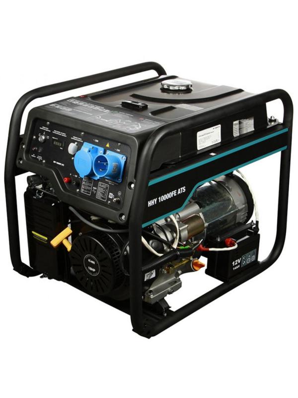 Генератор бензиновый HYUNDAI 7,5 кВт, AVR, эл.ст, автозап (HHY 10000FE ATS)