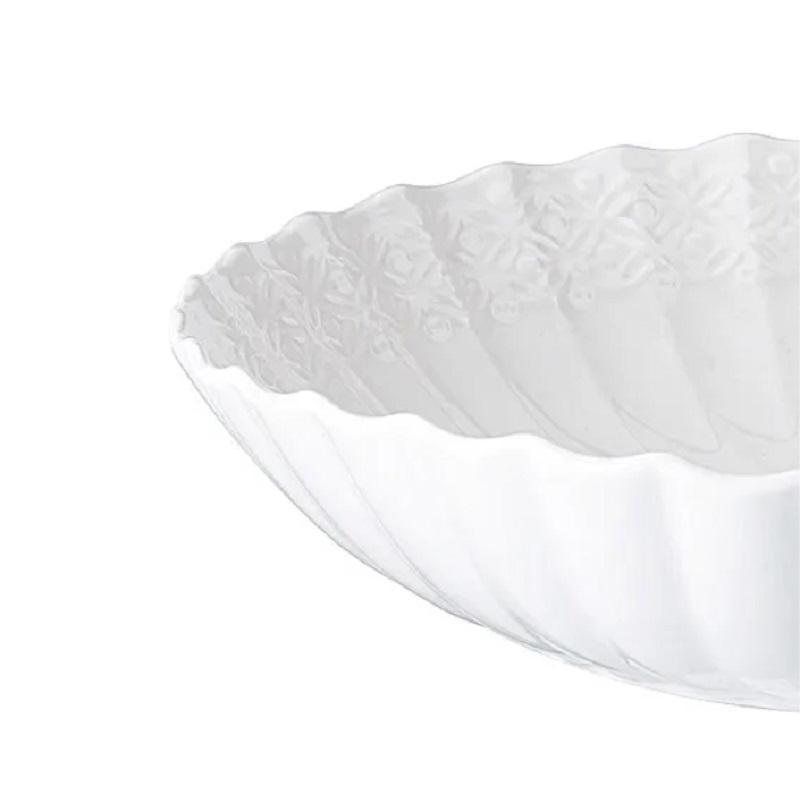 Фруктовница Loraine для фруктов, керамика, D=29см, белая  (27533)