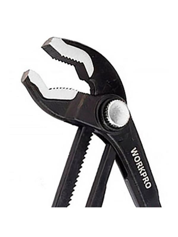 Клещи переставные 200 мм CR-V с кнопкой WORKPRO (WP231086)