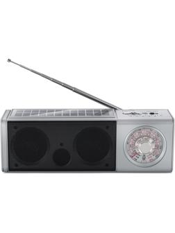 Радиоприемник Max MR-400, подсветка, солнечная панель