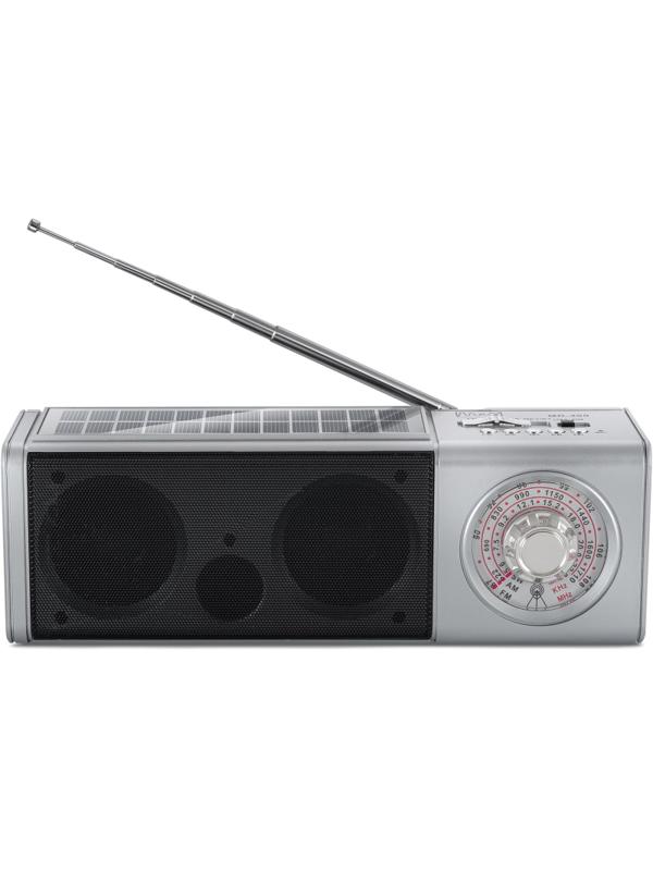 Радиоприемник Max MR-400, подсветка, солнечная панель