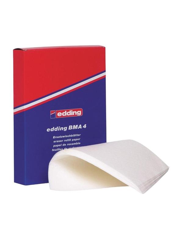 Запасные салфетки для губок EDDING BMA-4 100шт./уп. Г
