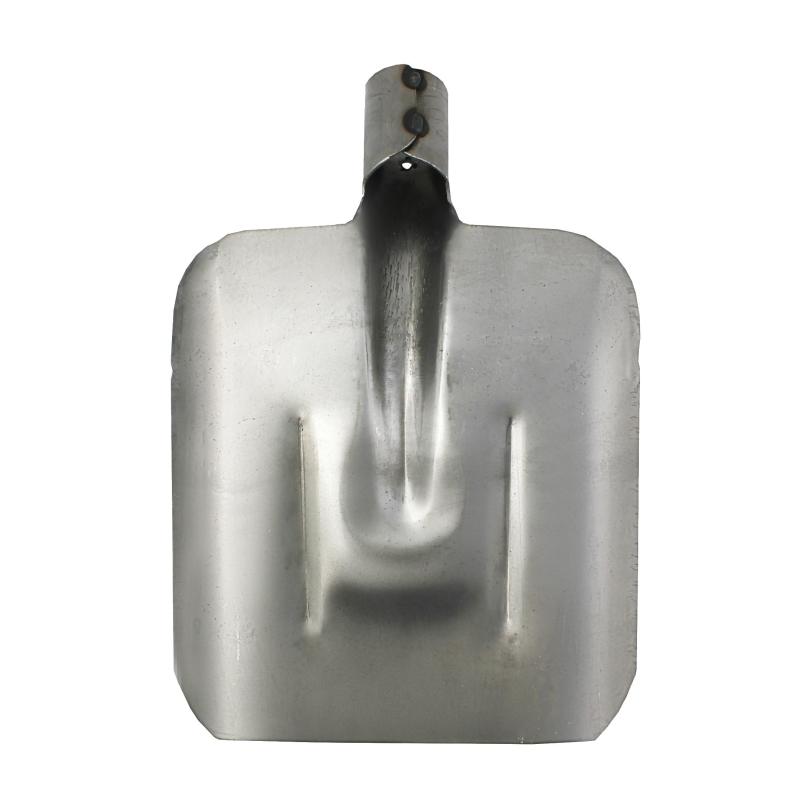 Лопата совковая рельсовая сталь 23,5х34,5см с ребрами жесткости без черенка