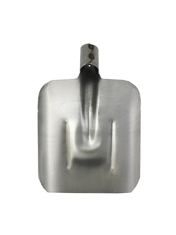 Лопата совковая рельсовая сталь 23,5х34,5см с ребрами жесткости без черенка