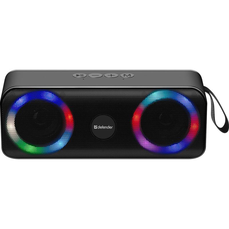 Акустическая система Defender Q1 10Вт, Light/BT/FM/USB/TF/AUX