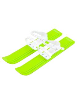 Мини-лыжи Юниор салатовые, 47 см, размер 24-31