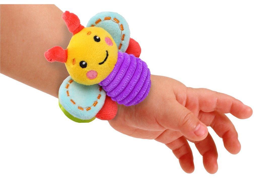 Погремушка на руку Бабочка