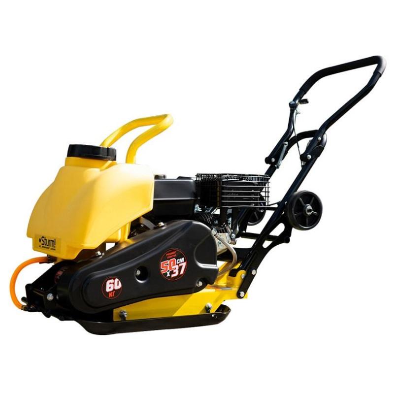 Виброплита бензиновая Sturm PC8806DKW, 6,5 л.с., 50x37см, 5500виб/мин