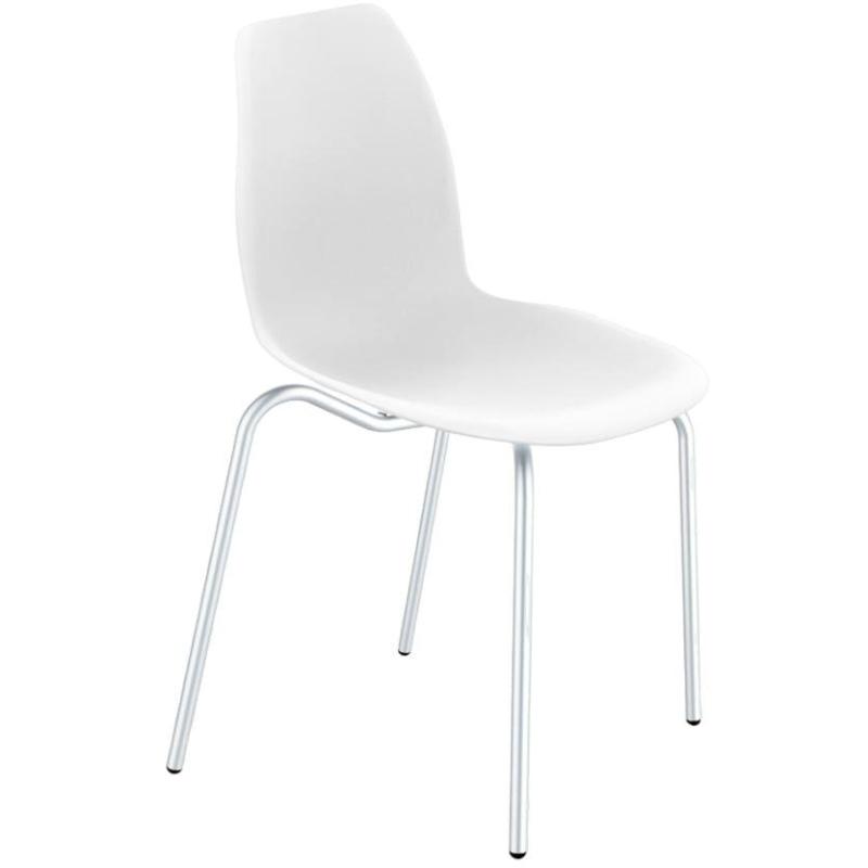Стул обеденный SHT-ST29/S130 HD бел/хром лак