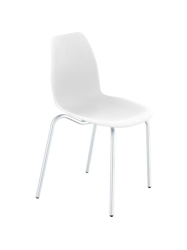 Стул обеденный SHT-ST29/S130 HD бел/хром лак